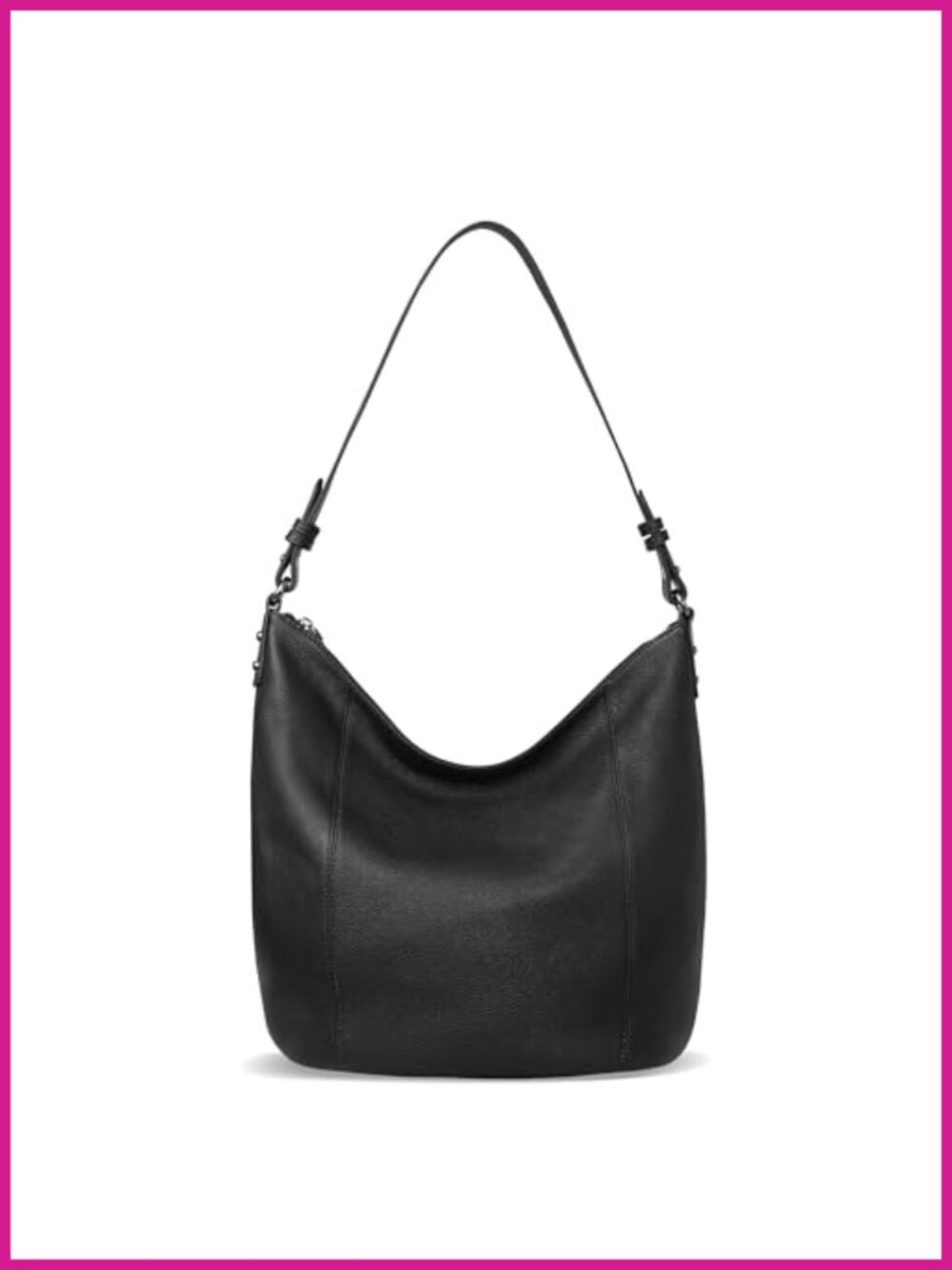 Soft Leather Hobo Shoulder Crossbody Bag Large Tote Purse